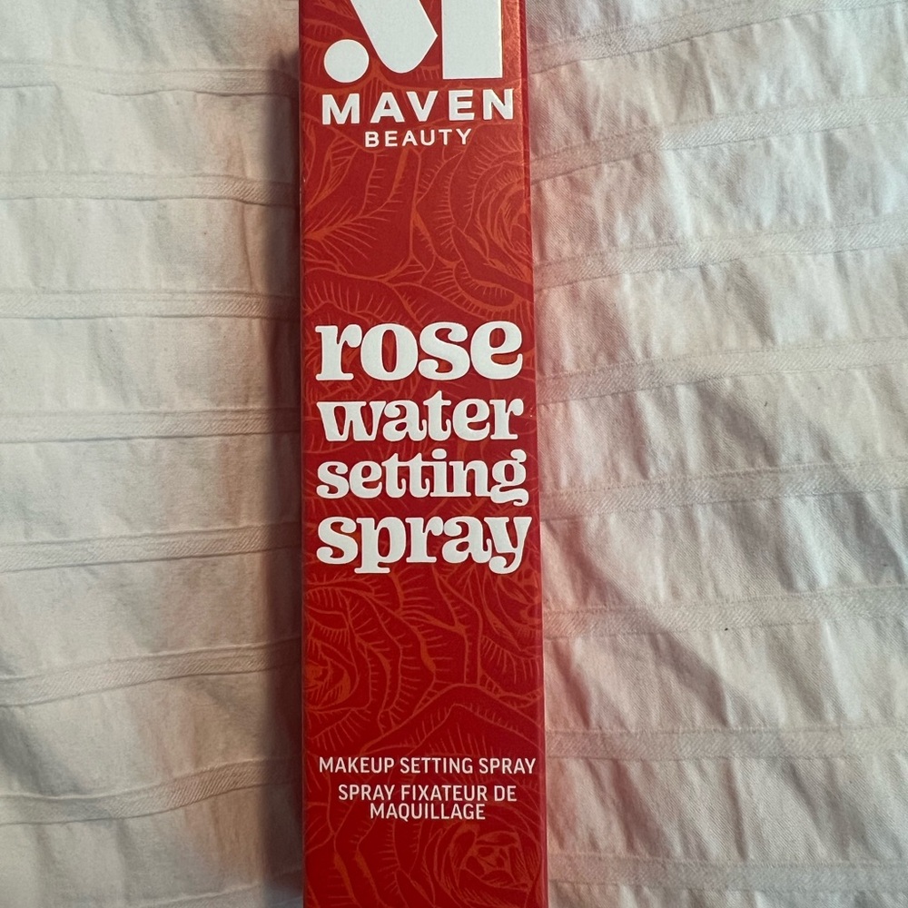 Maven Beauty Rose Water Makeup Setting Spray